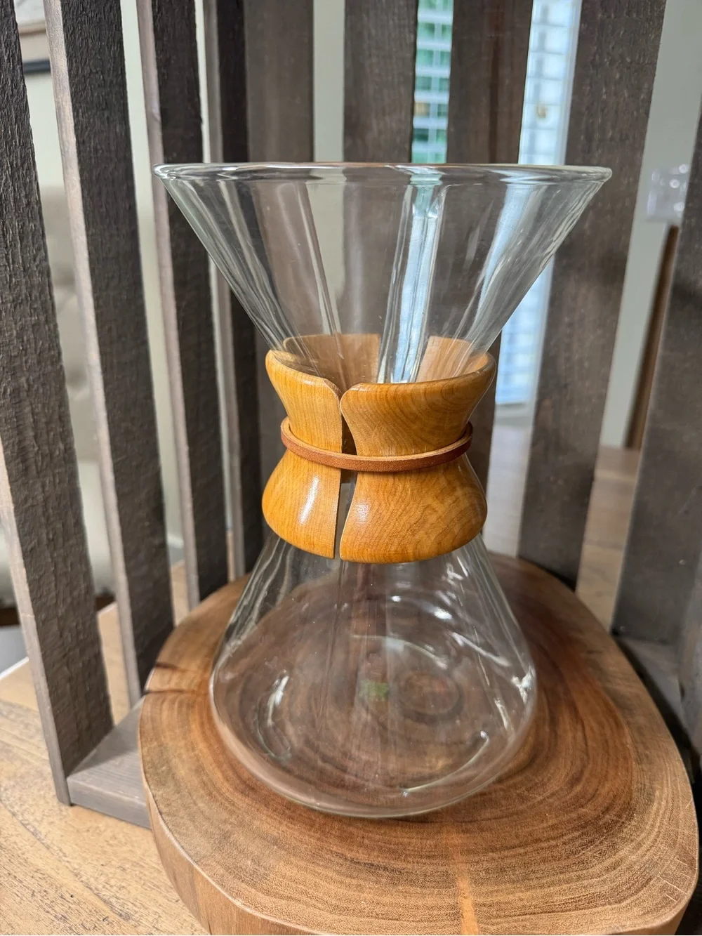 Chemex Green Stamp Embossed Patent 2241368 PourOver Coffee Maker 8 Cup